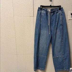 Woman’s Anthropologie soft Blue Jeans